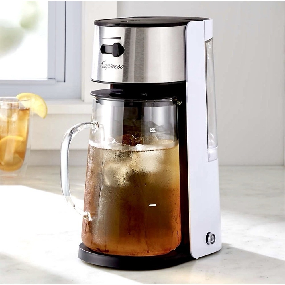 Jura Capresso Ice Tea Maker Brewer w/ 80oz Glass Pitcher  Model 624.02